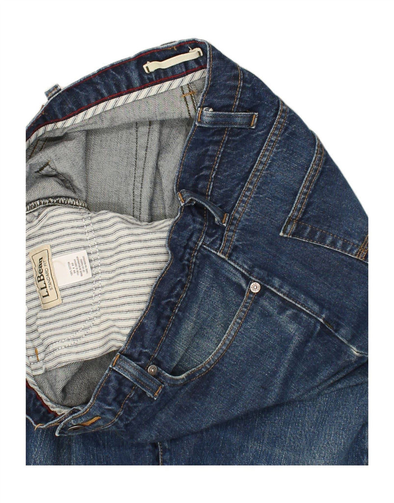 L.L.BEAN Mens Straight Jeans W36 L30  Blue Cotton | Vintage L.L.Bean | Thrift | Second-Hand L.L.Bean | Used Clothing | Messina Hembry 