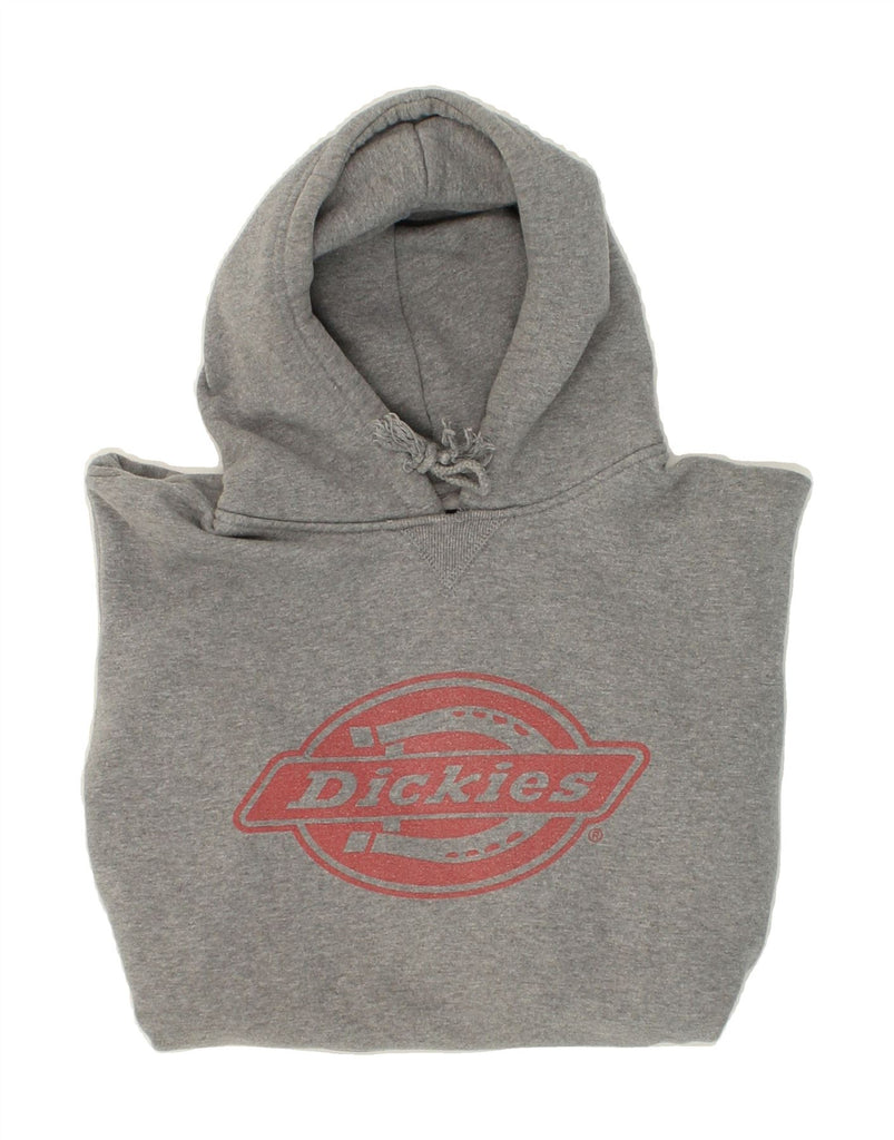 DICKIES Mens Graphic Hoodie Jumper Medium Grey Cotton | Vintage Dickies | Thrift | Second-Hand Dickies | Used Clothing | Messina Hembry 