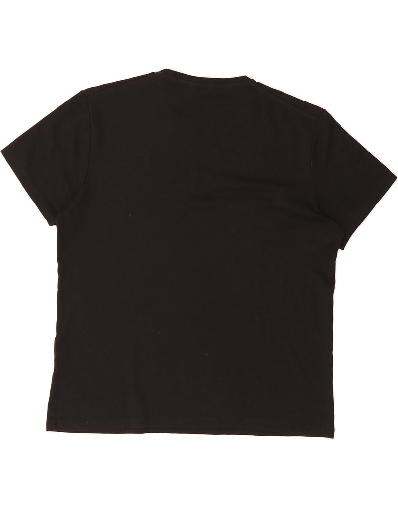 MASSIMO DUTTI Mens T-Shirt Top Large Black Vintage Massimo Dutti and Second-Hand Massimo Dutti from Messina Hembry 