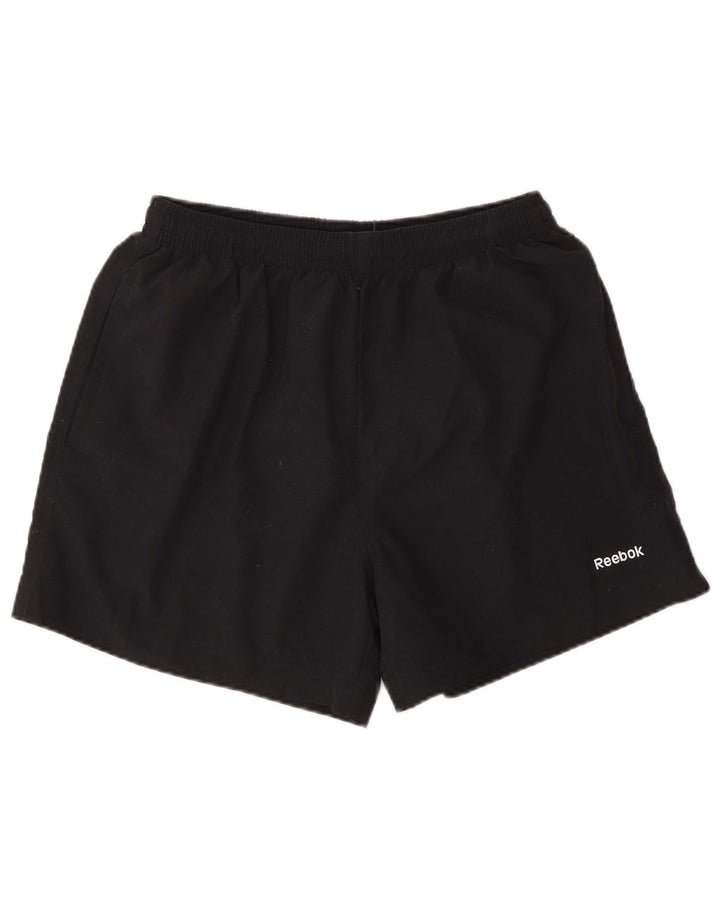 Reebok Mens Swimming Shorts Medium Black Polyester