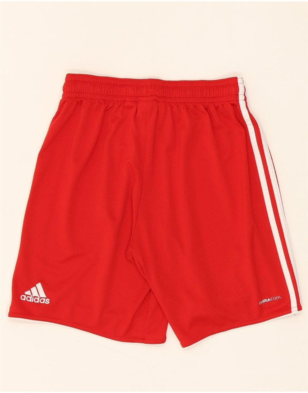 ADIDAS Mens FC Bayern Munchen Sport Shorts Medium  Red Polyester Vintage Adidas and Second-Hand Adidas from Messina Hembry 