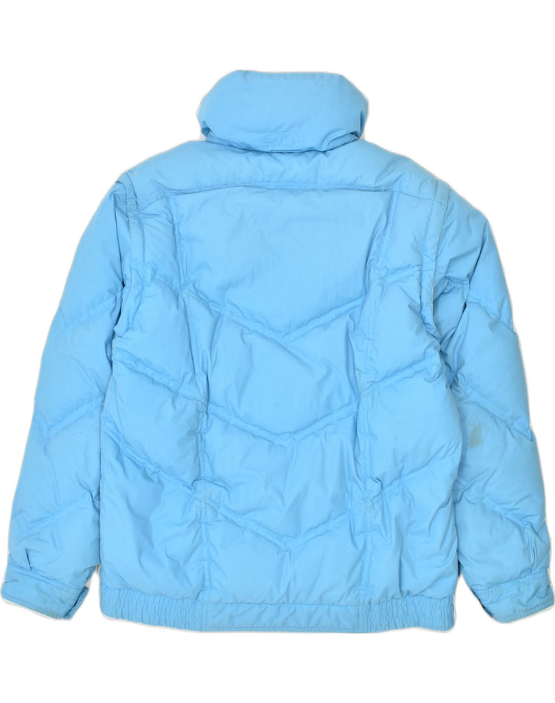 ELHO Womens Padded Jacket IT 52 2XL Blue | Vintage | Thrift | Second-Hand | Used Clothing | Messina Hembry 