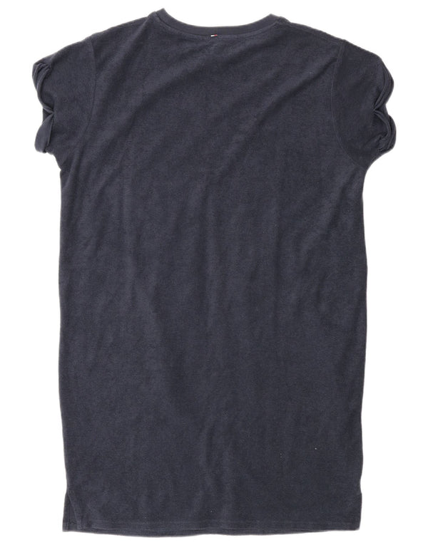 Tommy Hilfiger Womens Loose Fit T-Shirt Dress UK 12 Medium Navy Blue