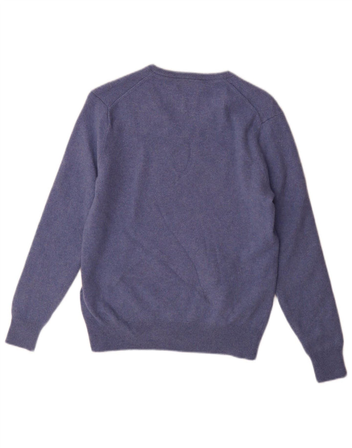 Polo Ralph Lauren Mens Jumper Sweater Small Blue Wool