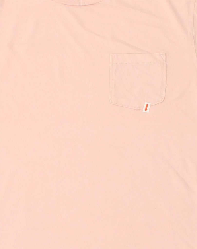 J. CREW Mens T-Shirt Top Large Pink Cotton | Vintage J. Crew | Thrift | Second-Hand J. Crew | Used Clothing | Messina Hembry 