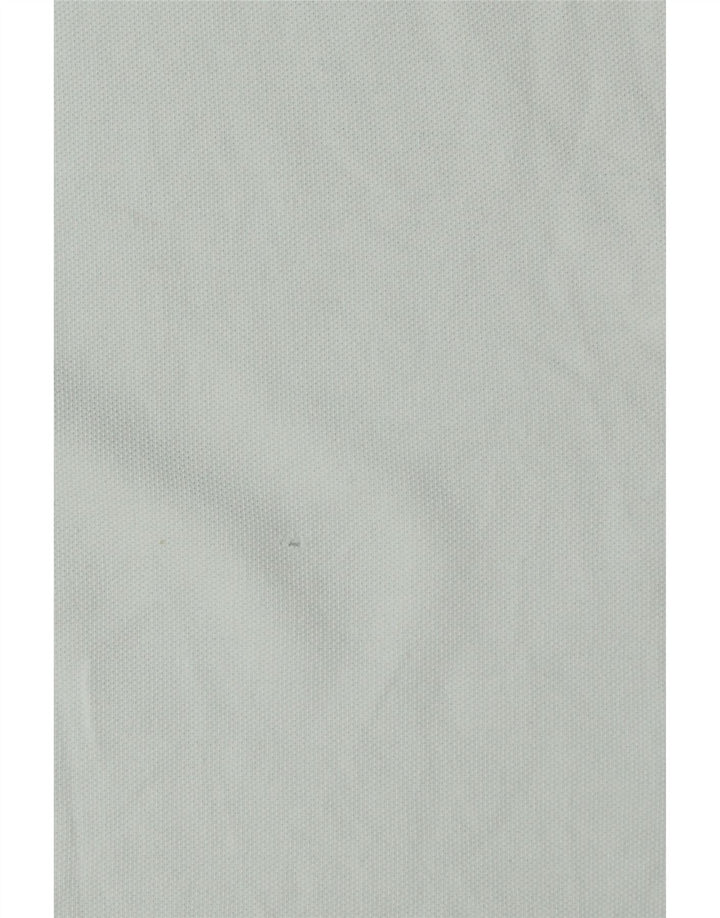 TOMMY HILFIGER Mens Polo Shirt Medium Blue Cotton