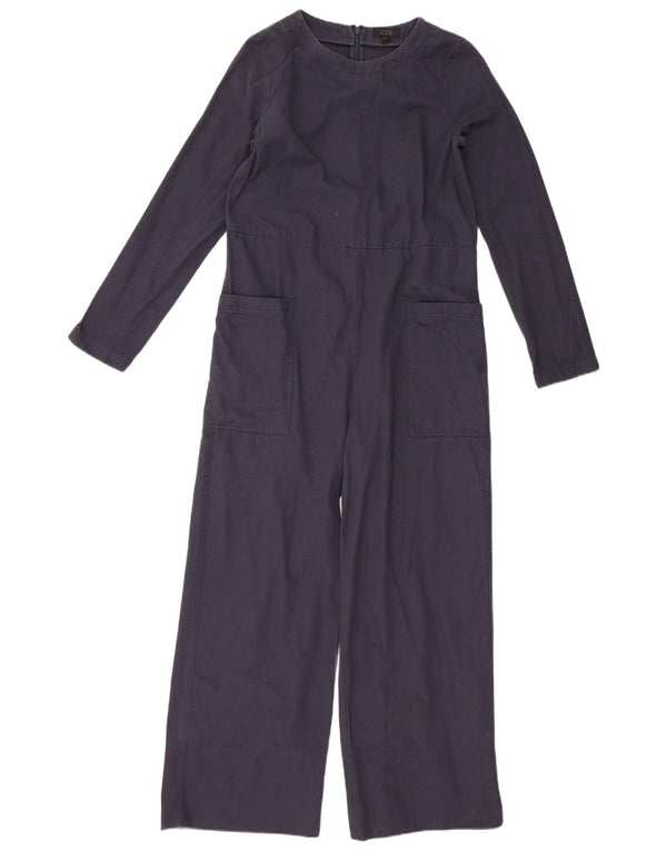 Cos Womens Long Sleeve Jumpsuit EU 34 XS Navy Blue