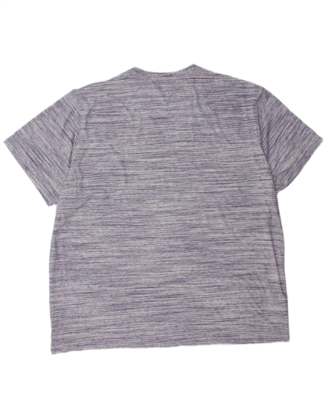 EDDIE BAUER Mens T-Shirt Top 2XL Purple Flecked Cotton