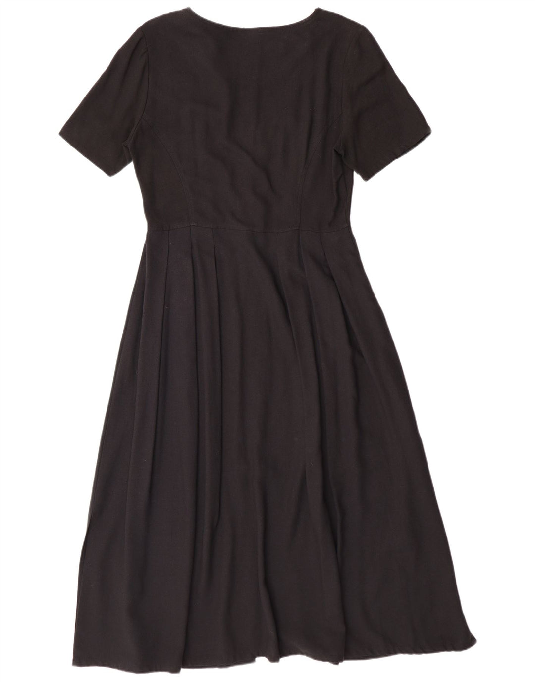 TREND Womens Maxi Dress UK 10 Small Black Viscose