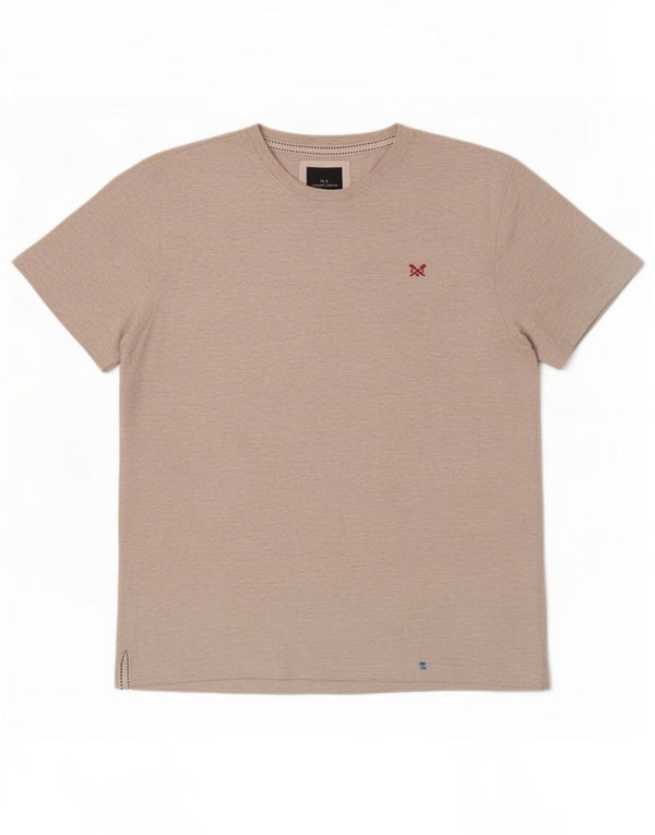 Crew Clothing Mens T-Shirt Top 2XL Grey Cotton