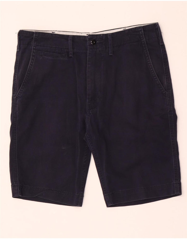 Levi's Mens Chino Shorts W31 Medium Navy Blue Cotton