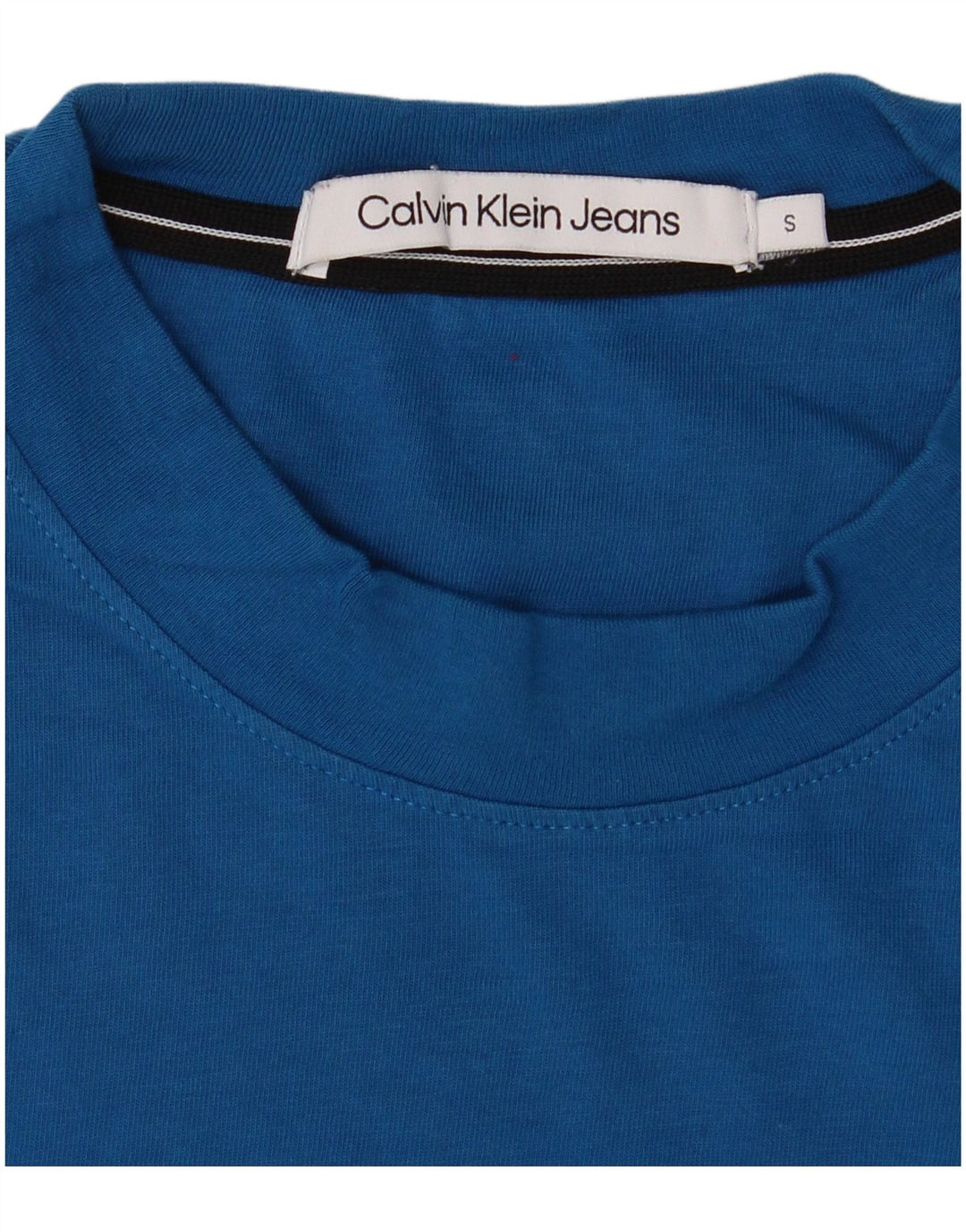 Calvin Klein Jeans Mens Graphic T-Shirt Top Small Blue
