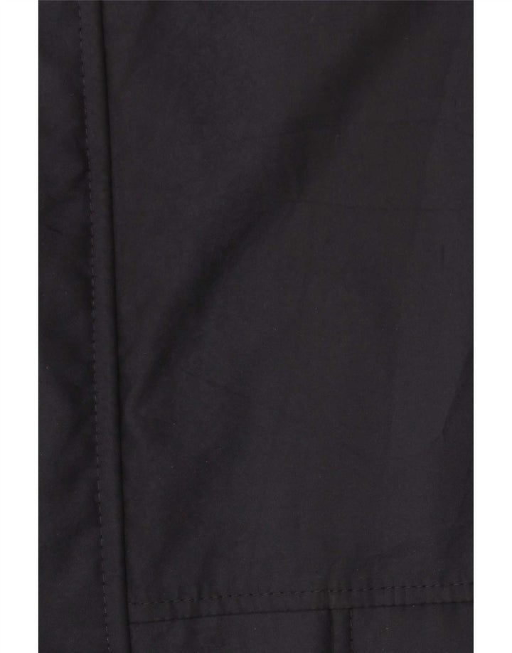 Bond Street Mens Windbreaker Coat IT 52 XL Navy Blue Polyester