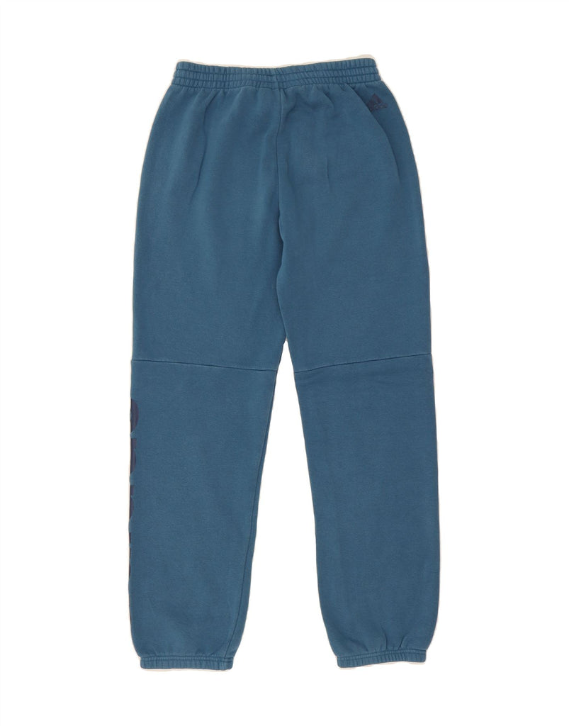 ADIDAS Boys Graphic Tracksuit Trousers Joggers 15-16 Years  Blue Cotton Vintage Adidas and Second-Hand Adidas from Messina Hembry 