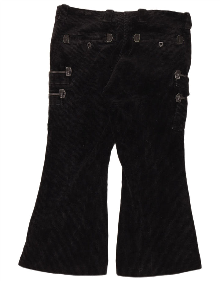 FHB Mens Guild Bootcut Cargo Trousers W40 L28 Black