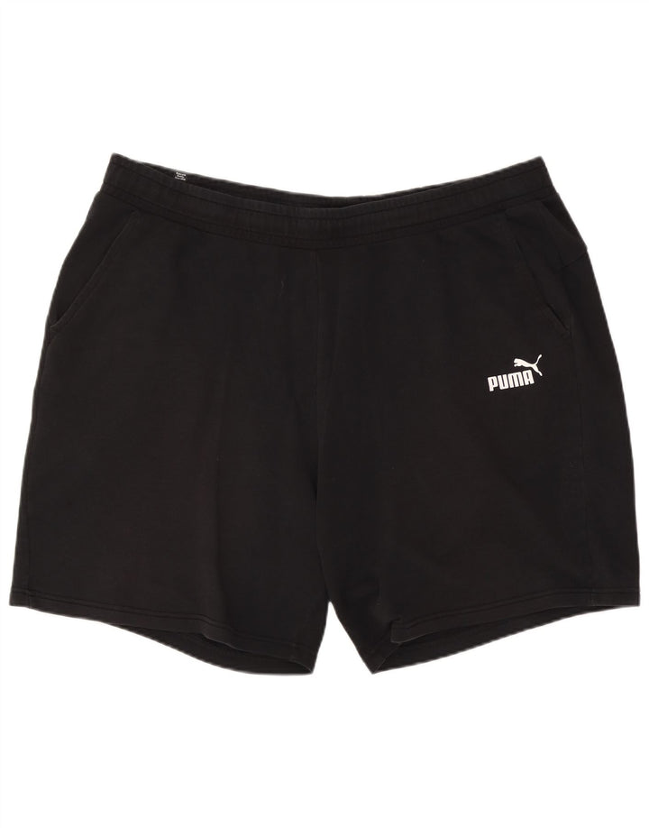 Puma Mens Sport Shorts 3XL  Black Cotton