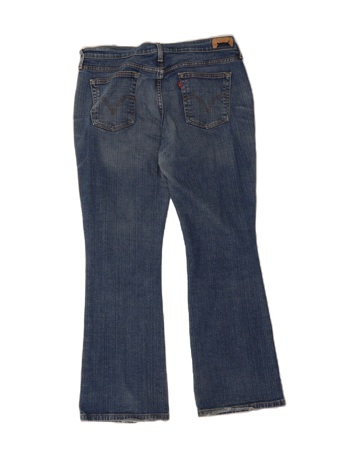 LEVI'S Womens Bootcut Jeans US 12 Large W32 L29 Blue Cotton Vintage Levi's and Second-Hand Levi's from Messina Hembry 