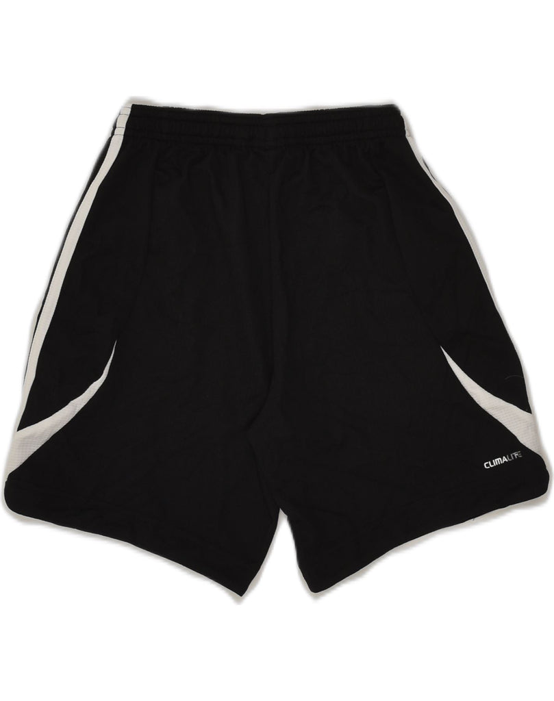 ADIDAS Boys Clima 365 Sport Shorts 11-12 Years Black Polyester | Vintage Adidas | Thrift | Second-Hand Adidas | Used Clothing | Messina Hembry 