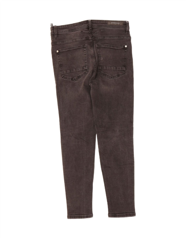 ZARA Mens Distressed Slim Jeans EU 42 Large W32 L27 Black Cotton Vintage Zara and Second-Hand Zara from Messina Hembry 