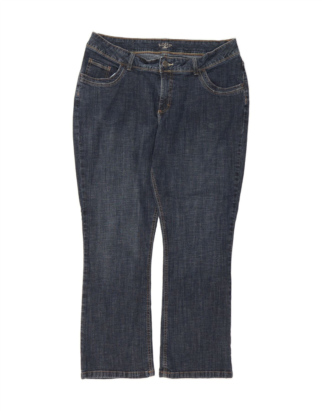 LEE Womens Riders Bootcut Jeans US 18 2XL W40 L29 Blue Cotton Vintage Lee and Second-Hand Lee from Messina Hembry 