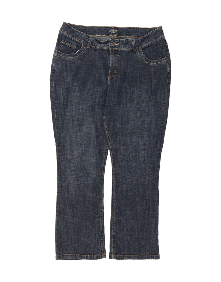 LEE Womens Riders Bootcut Jeans US 18 2XL W40 L29 Blue Cotton Vintage Lee and Second-Hand Lee from Messina Hembry 