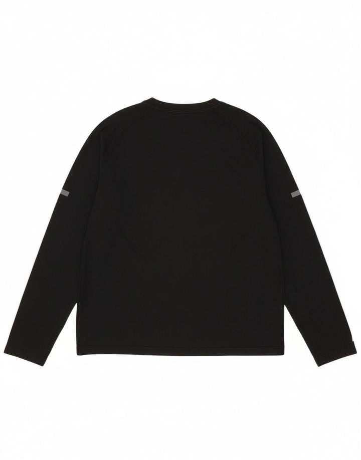 Russell Athletic Boys Dri-Power Top Long Sleeve 10-11 Years Large Black