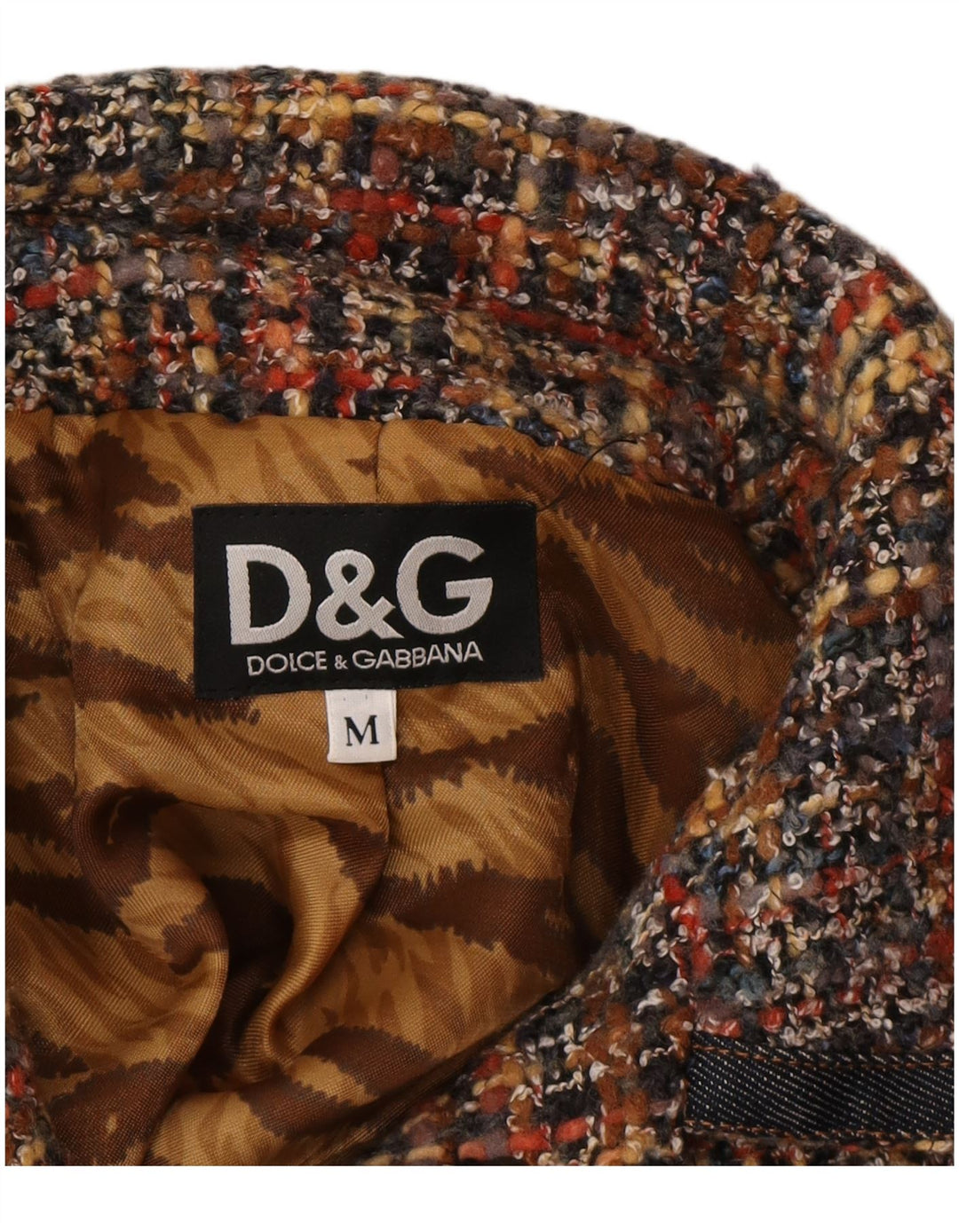 DOLCE & GABBANA Womens Blazer Jacket UK 12 Medium Multicoloured Flecked