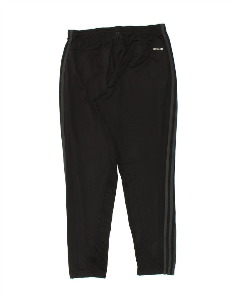ADIDAS Mens Tracksuit Trousers Medium Black Polyester | Vintage Adidas | Thrift | Second-Hand Adidas | Used Clothing | Messina Hembry 