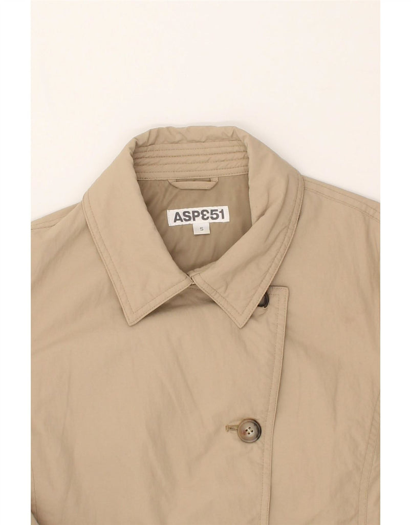 ASPESI Womens Bomber Jacket UK 10 Small Beige Polyamide Vintage Aspesi and Second-Hand Aspesi from Messina Hembry 