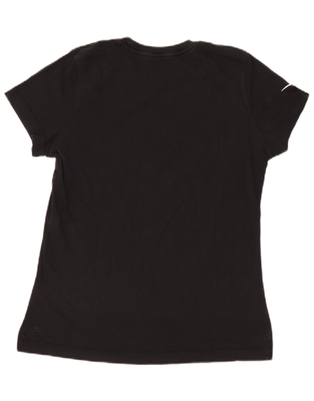 Nike Mens T-Shirt Top Medium Black Cotton