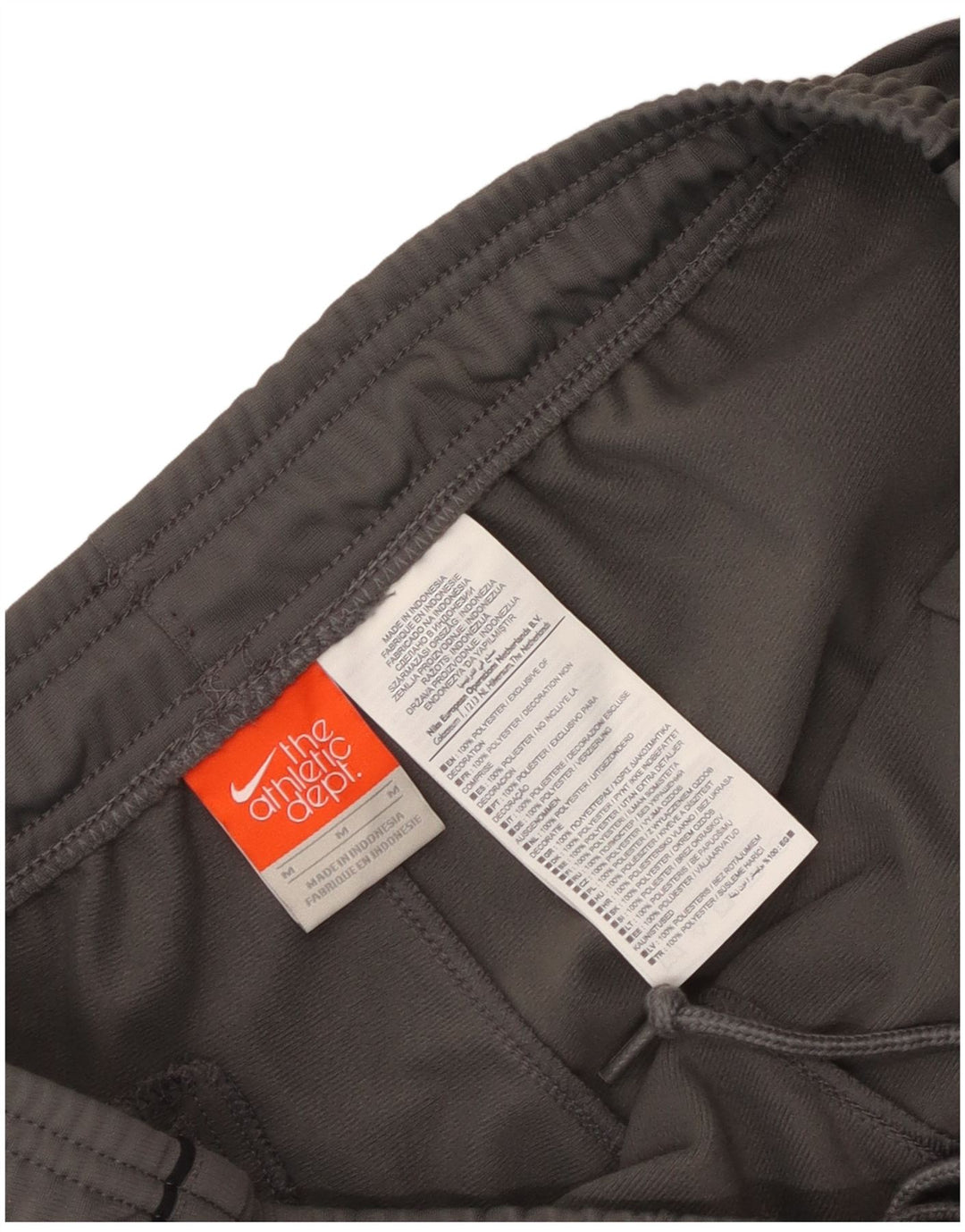 Nike Mens Tracksuit Trousers Medium  Grey Polyester
