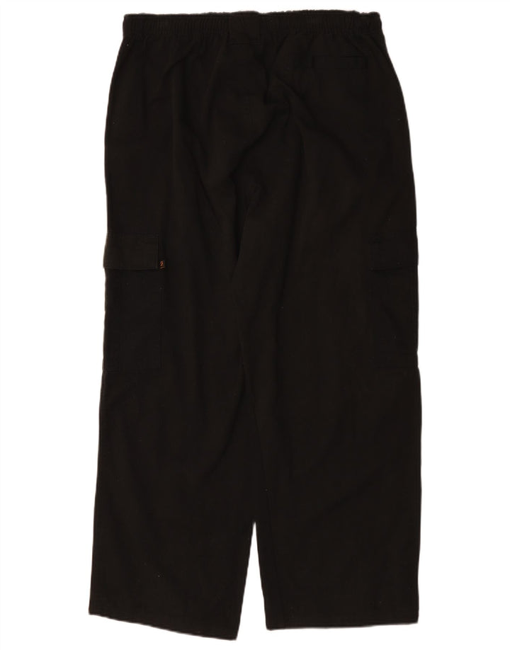 Farah Womens Wide Leg Cargo Trousers Large W34 L27 Black