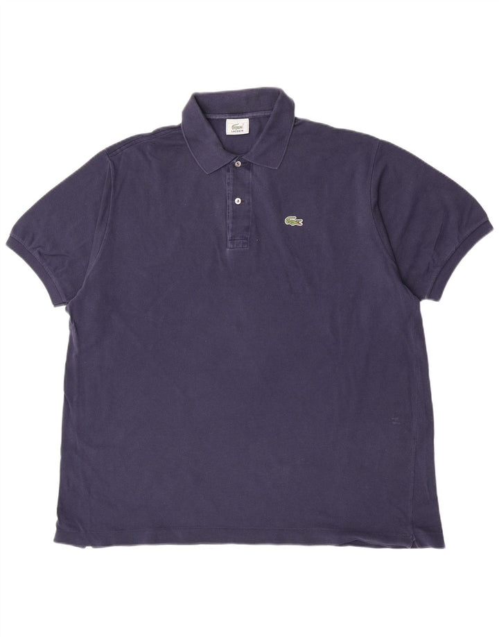 Lacoste Mens Polo Shirt Size 7 2XL Navy Blue