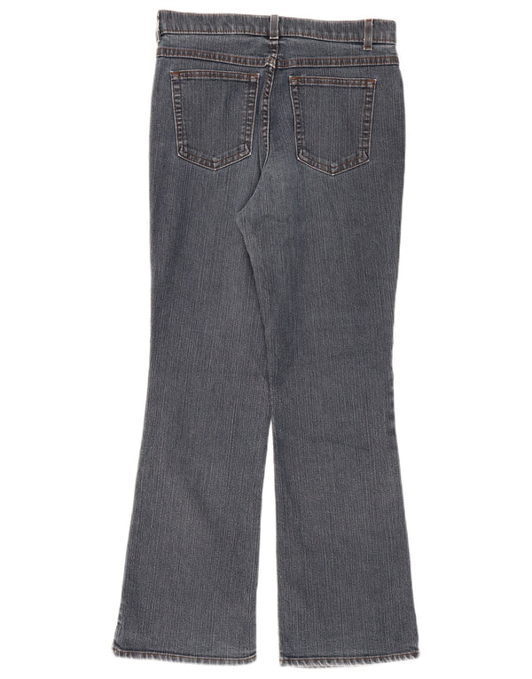 Marks & Spencer Womens Bootcut Jeans UK 12 Medium W30 L30 Blue Cotton