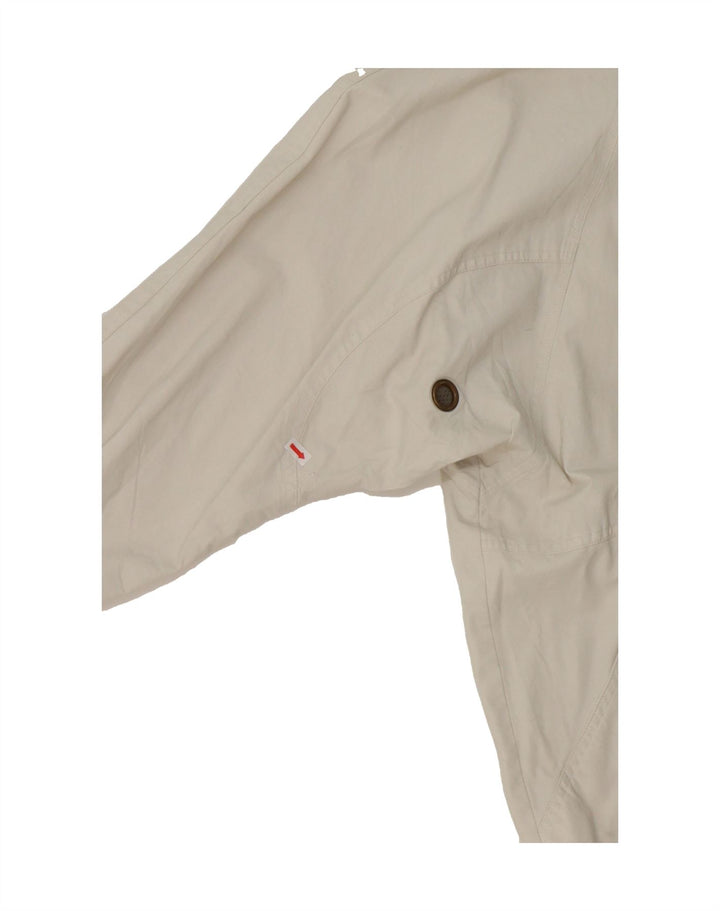DIADORA Mens Hooded Windbreaker Jacket UK 40 Large White Vintage Diadora and Second-Hand Diadora from Messina Hembry 