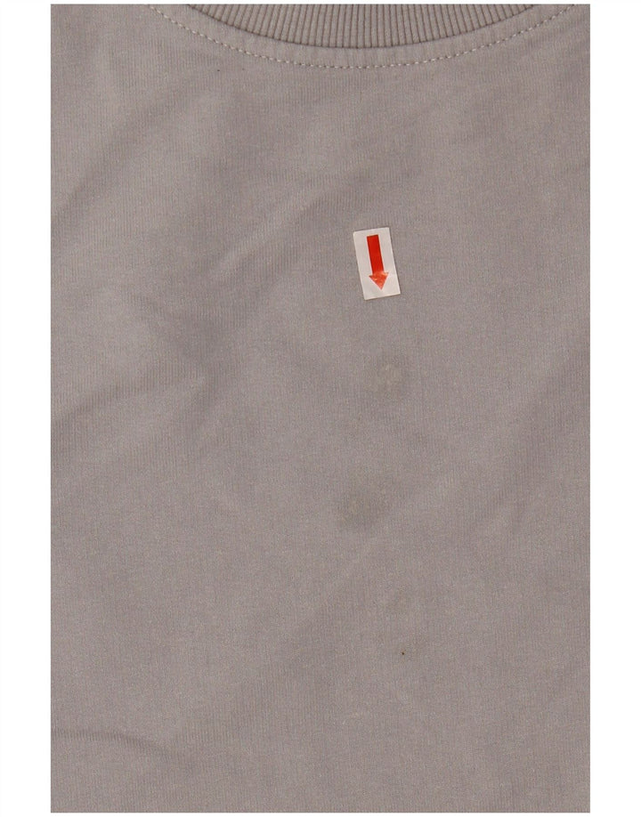 HUMMEL Mens Sweatshirt Jumper 2XL Grey Cotton