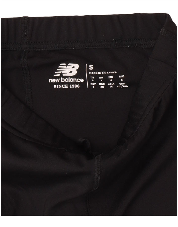 New Balance Womens Leggings UK 8 Small  Black