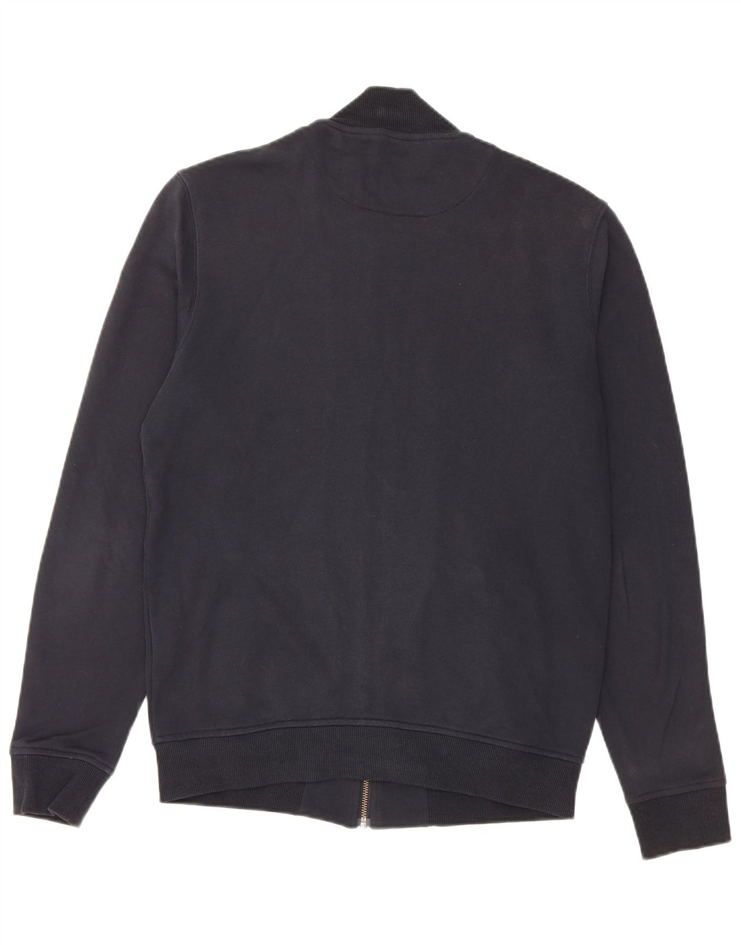 LYLE & SCOTT Mens Tracksuit Top Jacket Medium Navy Blue Cotton