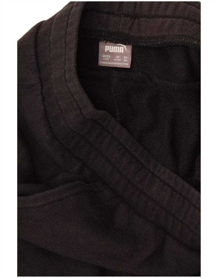 Puma Boys Tracksuit Trousers Joggers 13-14 Years  Black