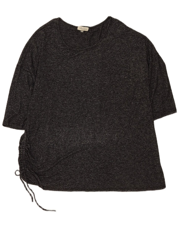 Marks & Spencer Womens Autograph 3/4 Sleeve Shift Dress UK 20 2XL Grey