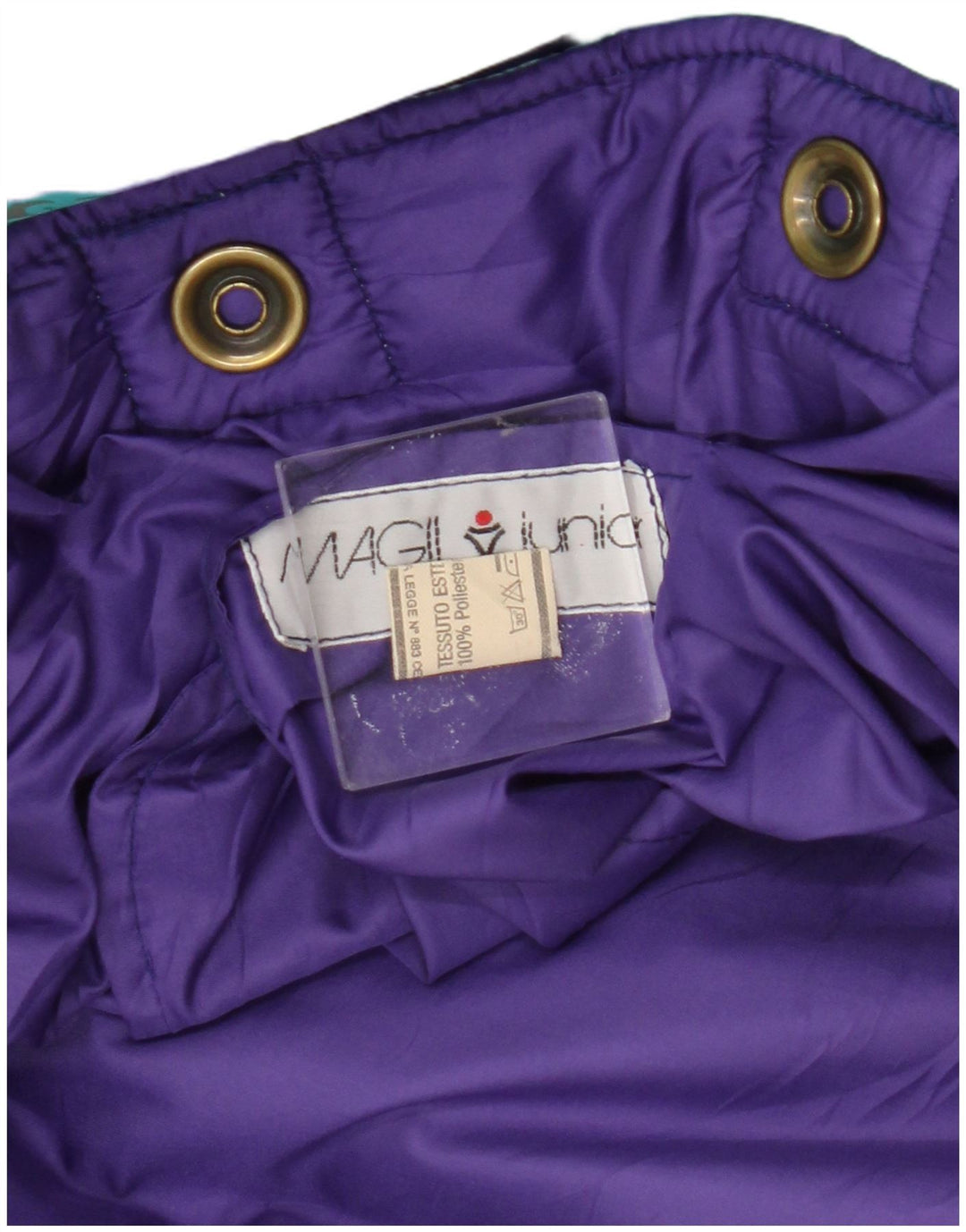 Magil Womens Hooded Padded Coat UK 16 Large Green Floral Polyester