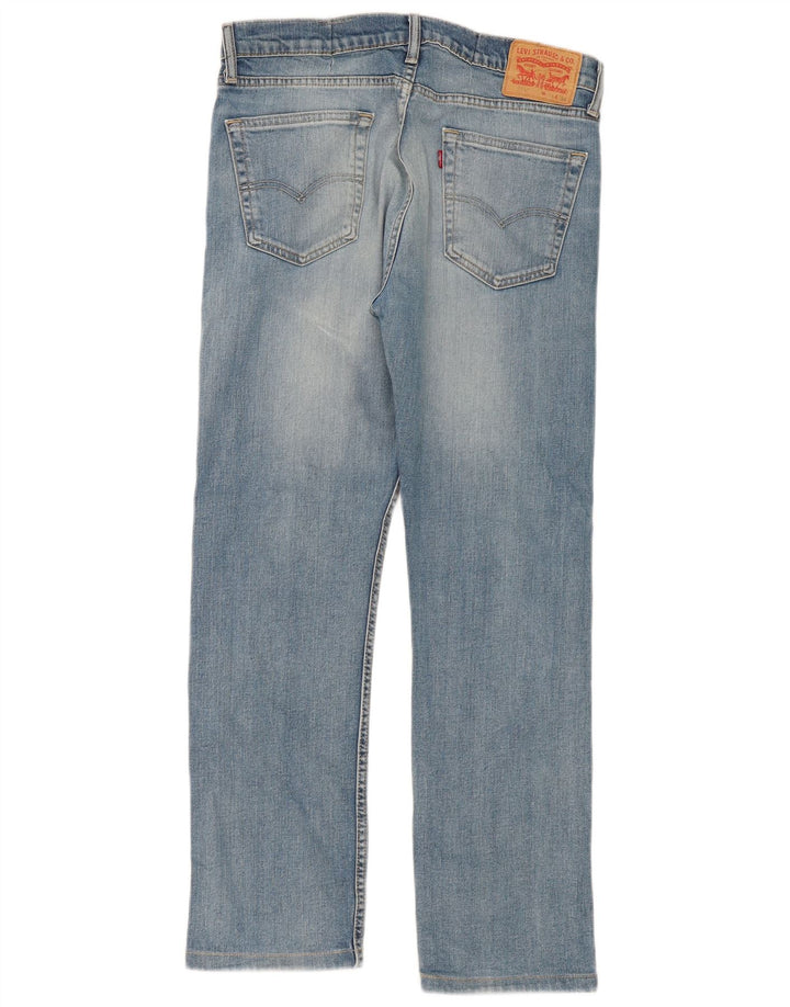 Levi's Mens 513 Slim Straight Jeans W34 L30 Blue