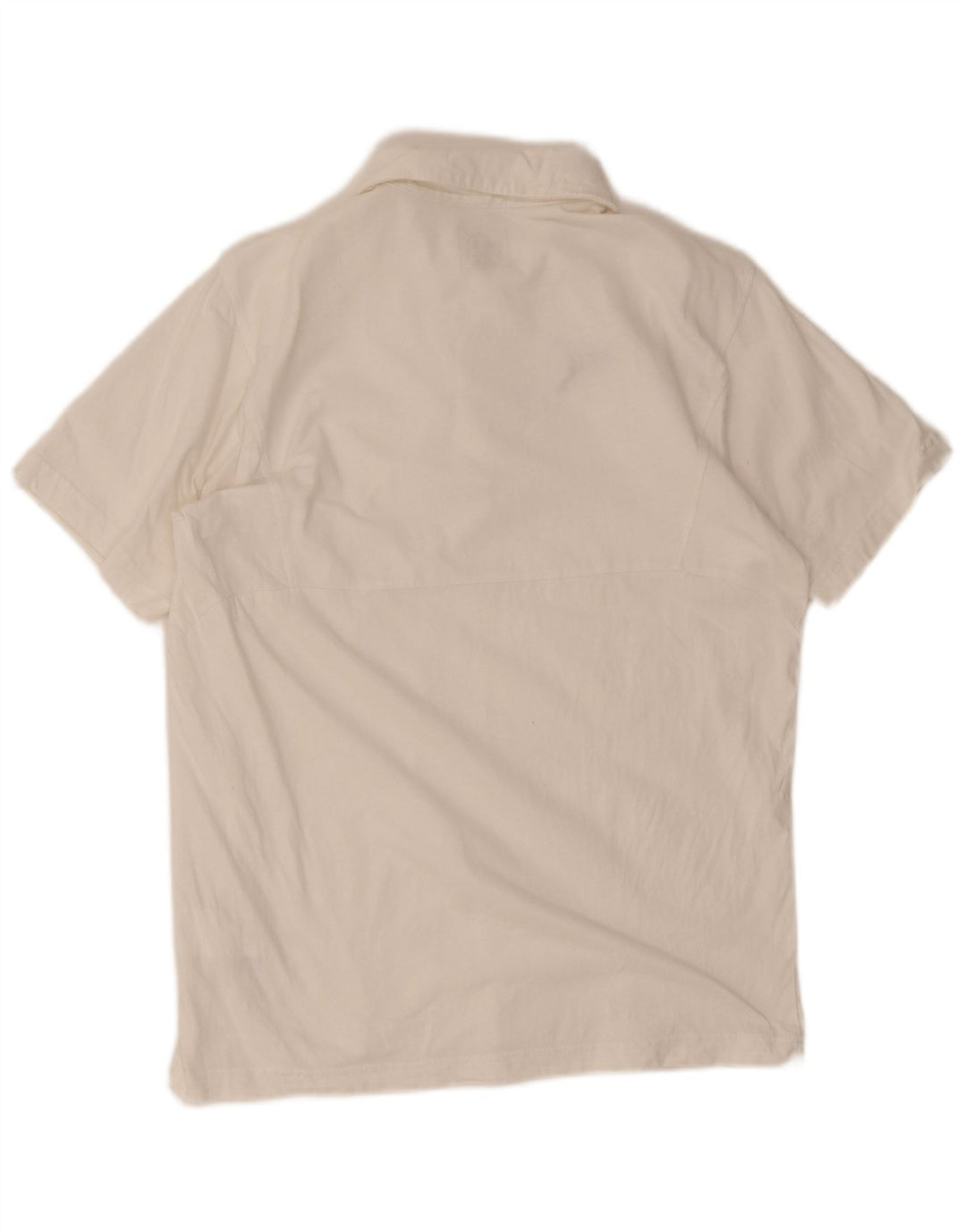 Puma Mens Polo Shirt Medium White Cotton