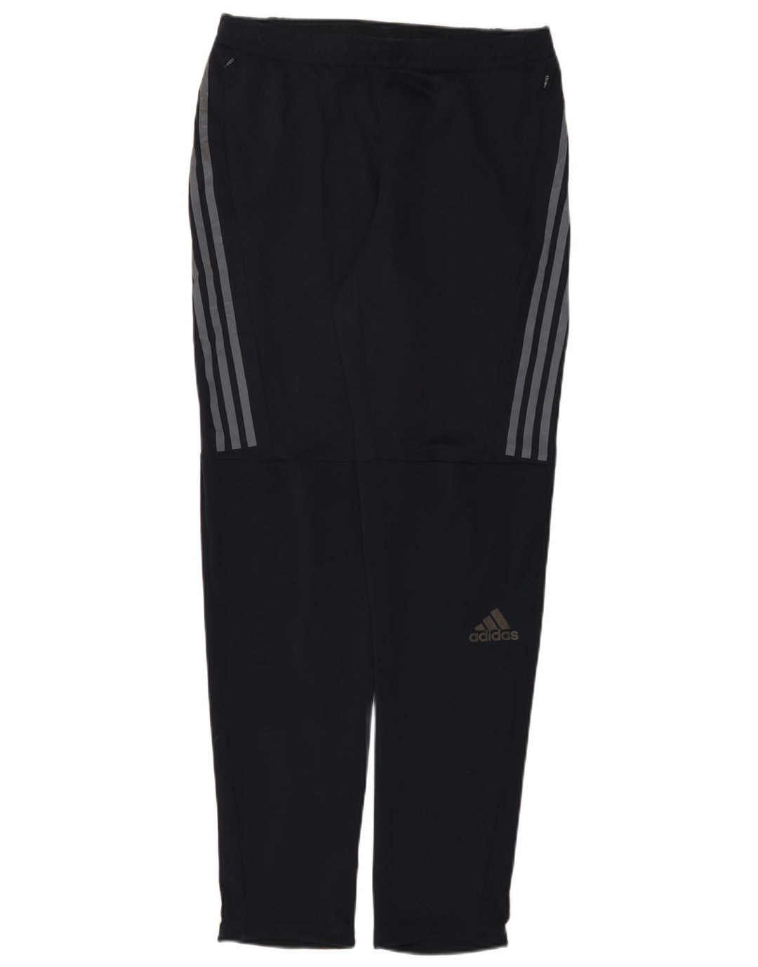 Adidas Mens Running Tracksuit Trousers Medium Navy Blue Polyester
