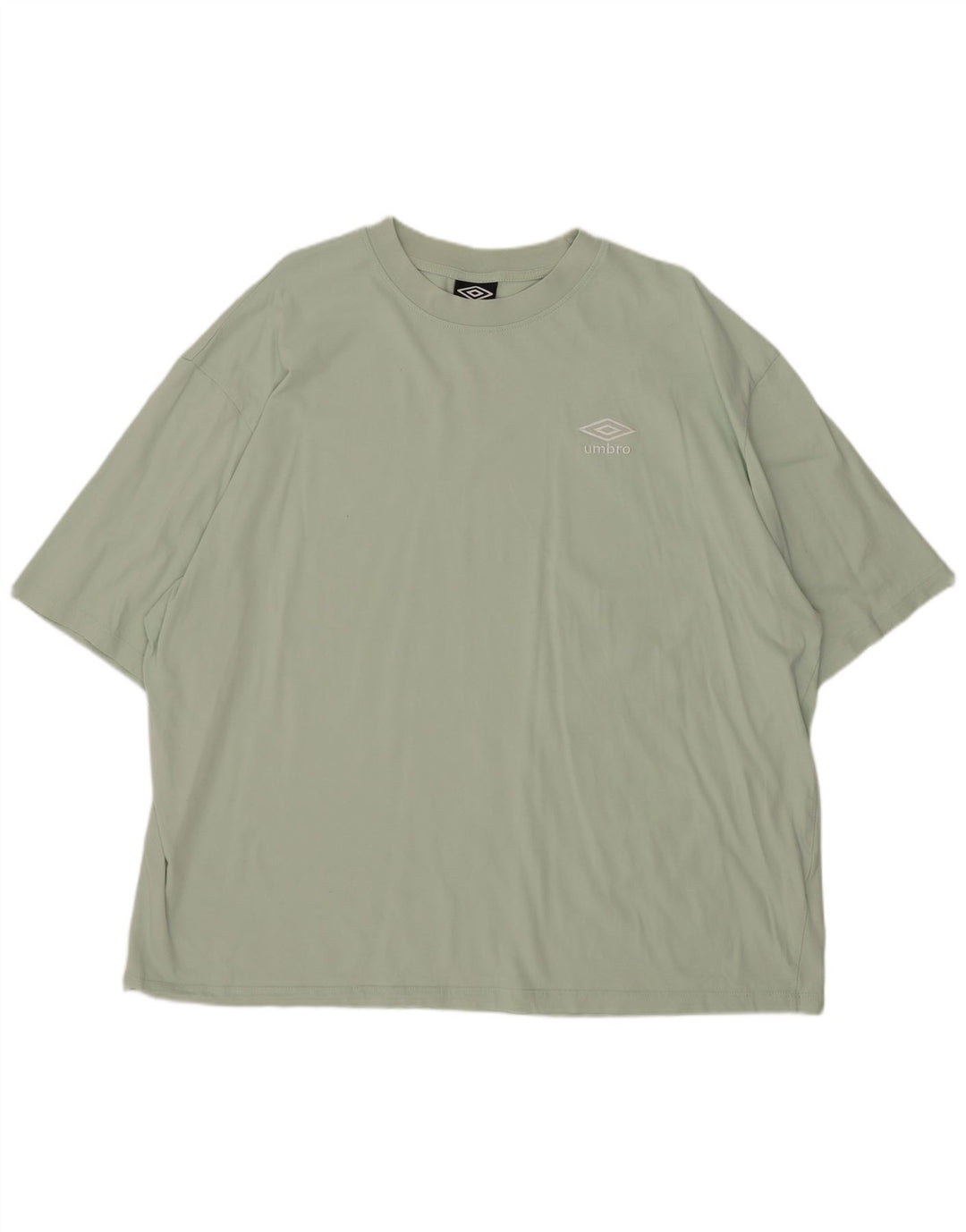 Umbro Mens T-Shirt Top 2XL Green Cotton