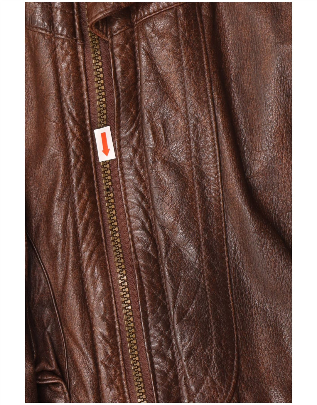 Scooter Mens Leather Jacket IT 52 XL Brown Leather
