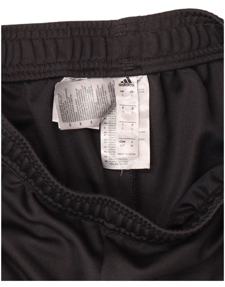 ADIDAS Mens Munster Rugby Tracksuit Trousers Joggers Small Black Polyester