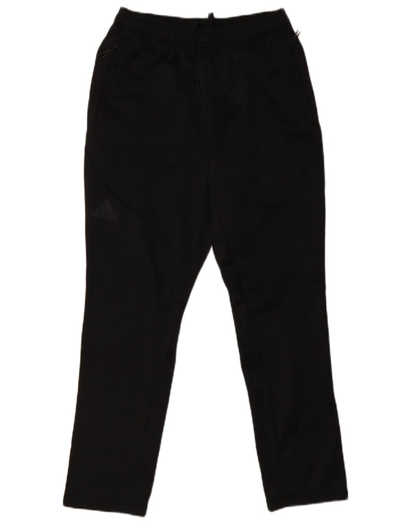 Adidas Mens Climawarm Tracksuit Trousers Large Black Polyester