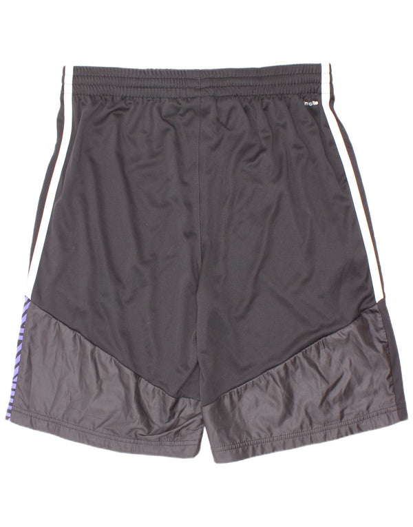 Adidas Boys Predator Graphic Sport Shorts 15-16 Years Black Geometric
