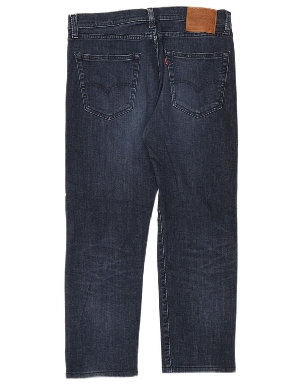 Levi's Mens 502 Tapered Cropped Jeans W30 L25 Blue